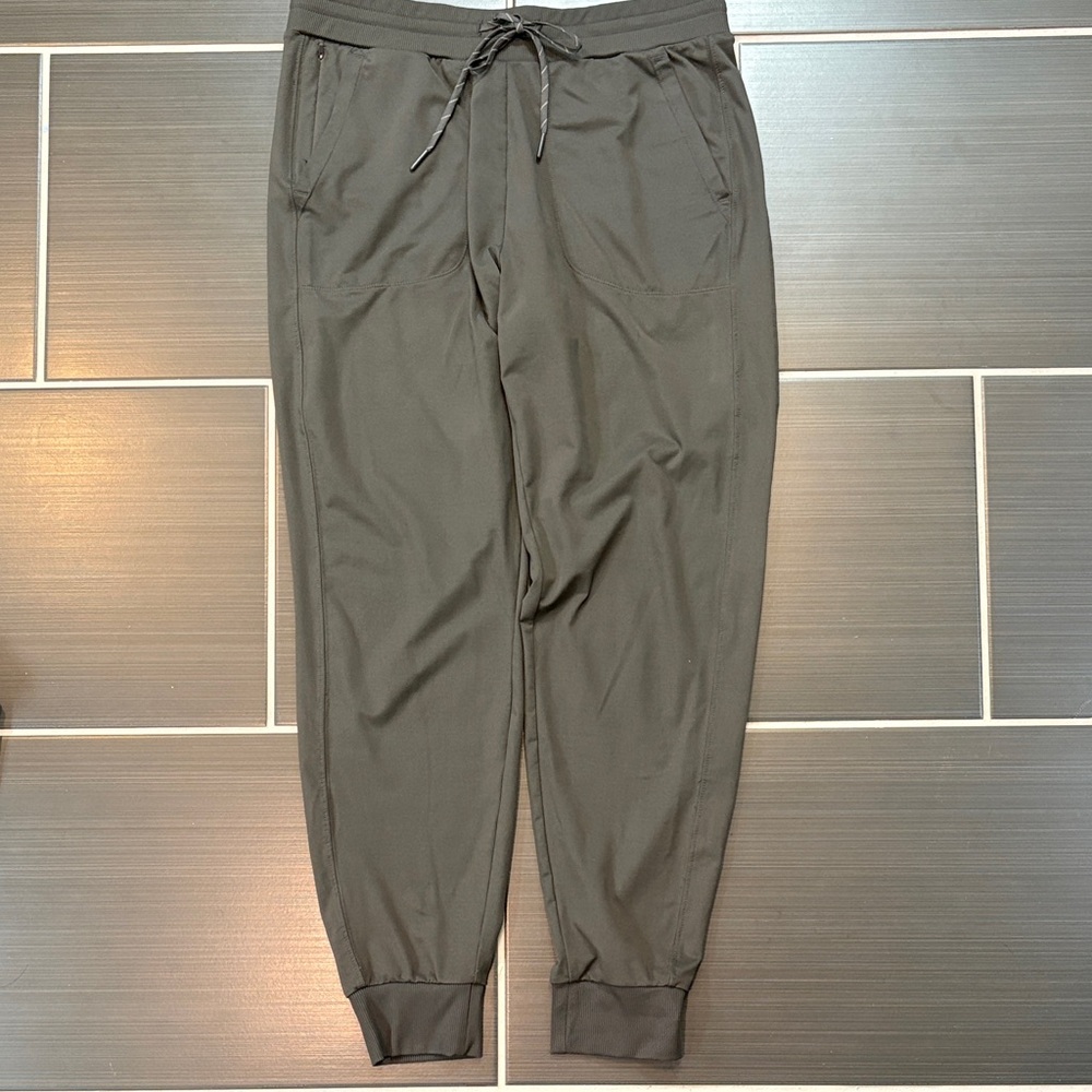 Women’s Zella Dark Grey Drawstring Joggers with Elastic Cuffs